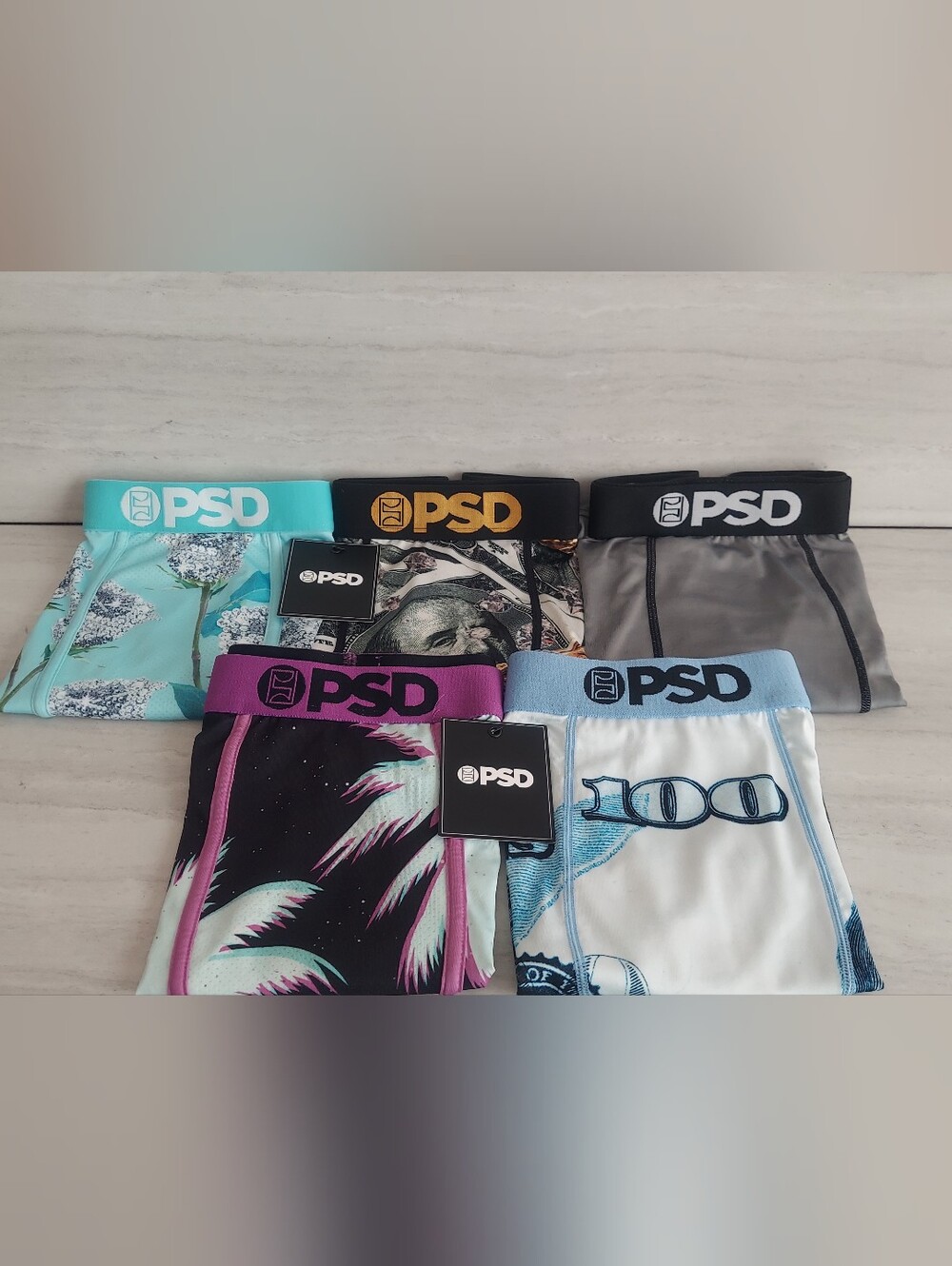 Psd Designer Boxer Brief Bundle Size: MEDIUM
